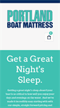 Mobile Screenshot of boatmattress.com